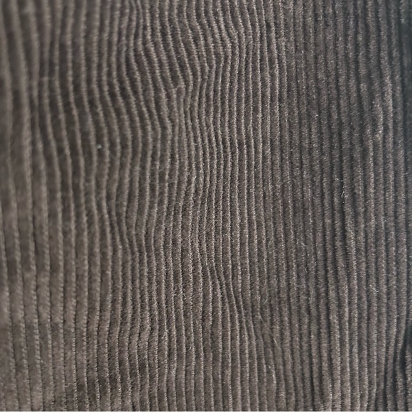 ZARA HIGH RISE WIDE LEG CORDUROY PANT IN BROWN SIZE 2 - Picture 9 of 11